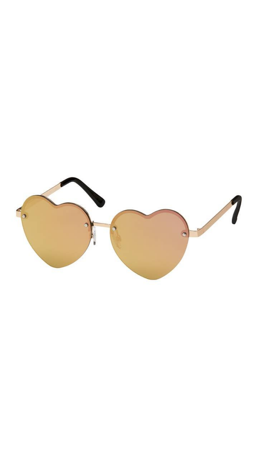 Grenada Rimless Heart Sunnies