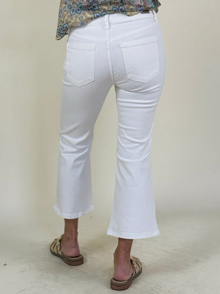 [Liverpool] Hannah Crop Flare Jeans, 25.5" Inseam
