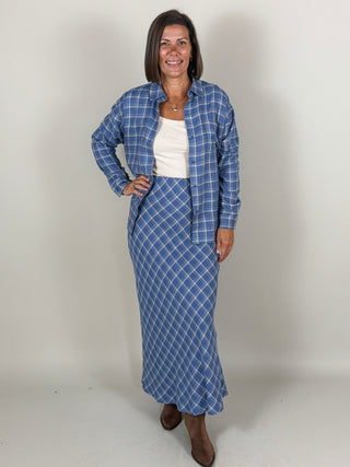 [Z Supply] Europa Plaid Skirt