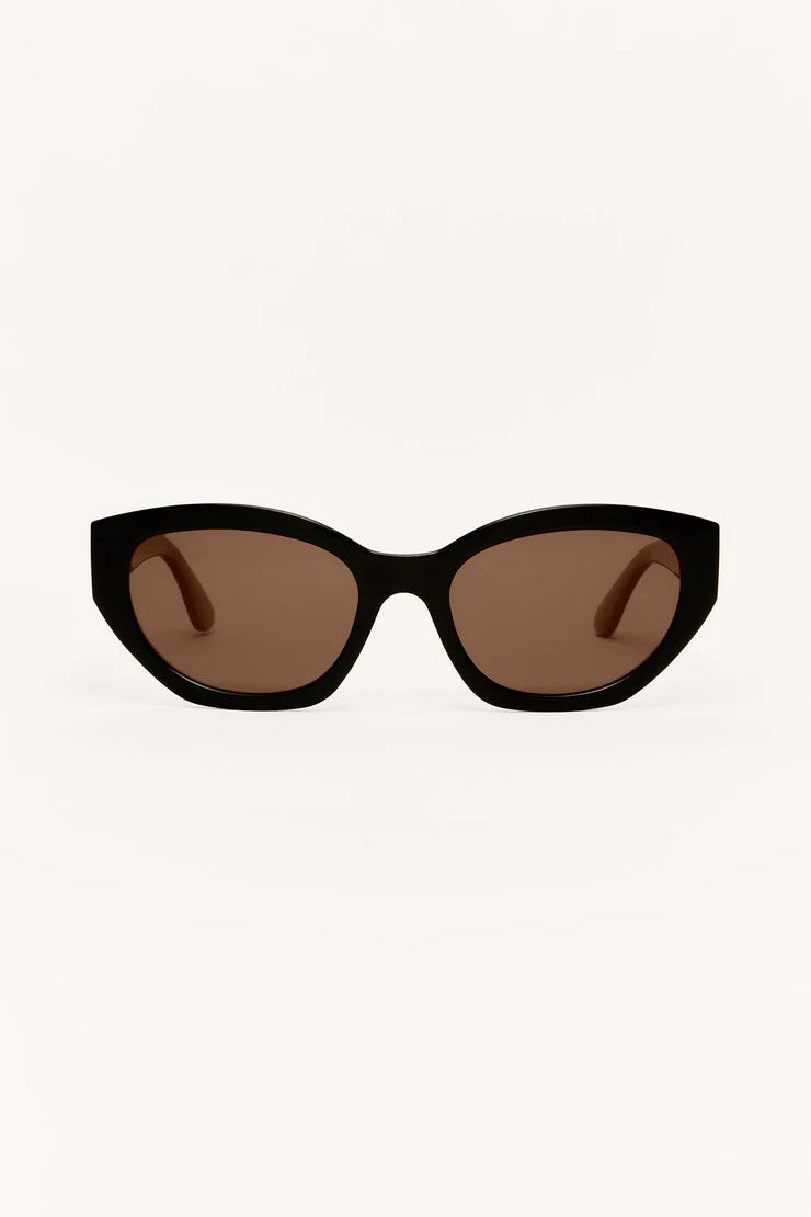 [Z Supply] Mirage Sunnies - Polished Black-Brown