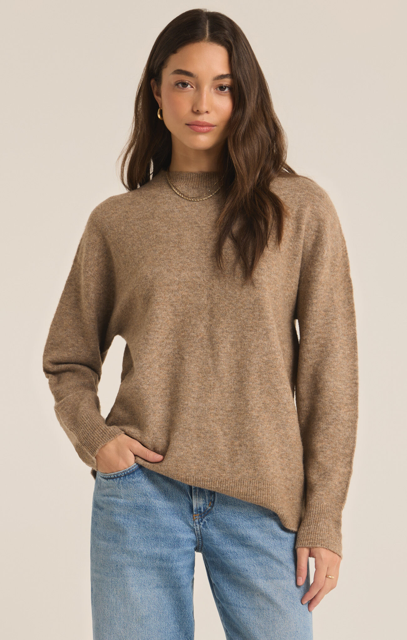 [Z Supply] Gia Crew Neck Sweater