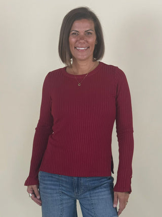 [Liverpool] Kitt Scoop Neck Knit Top
