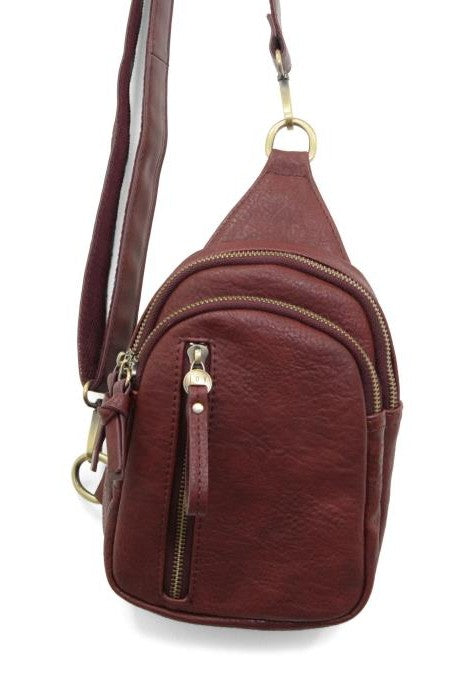 Skyler Sling Bag - Dark Cherry