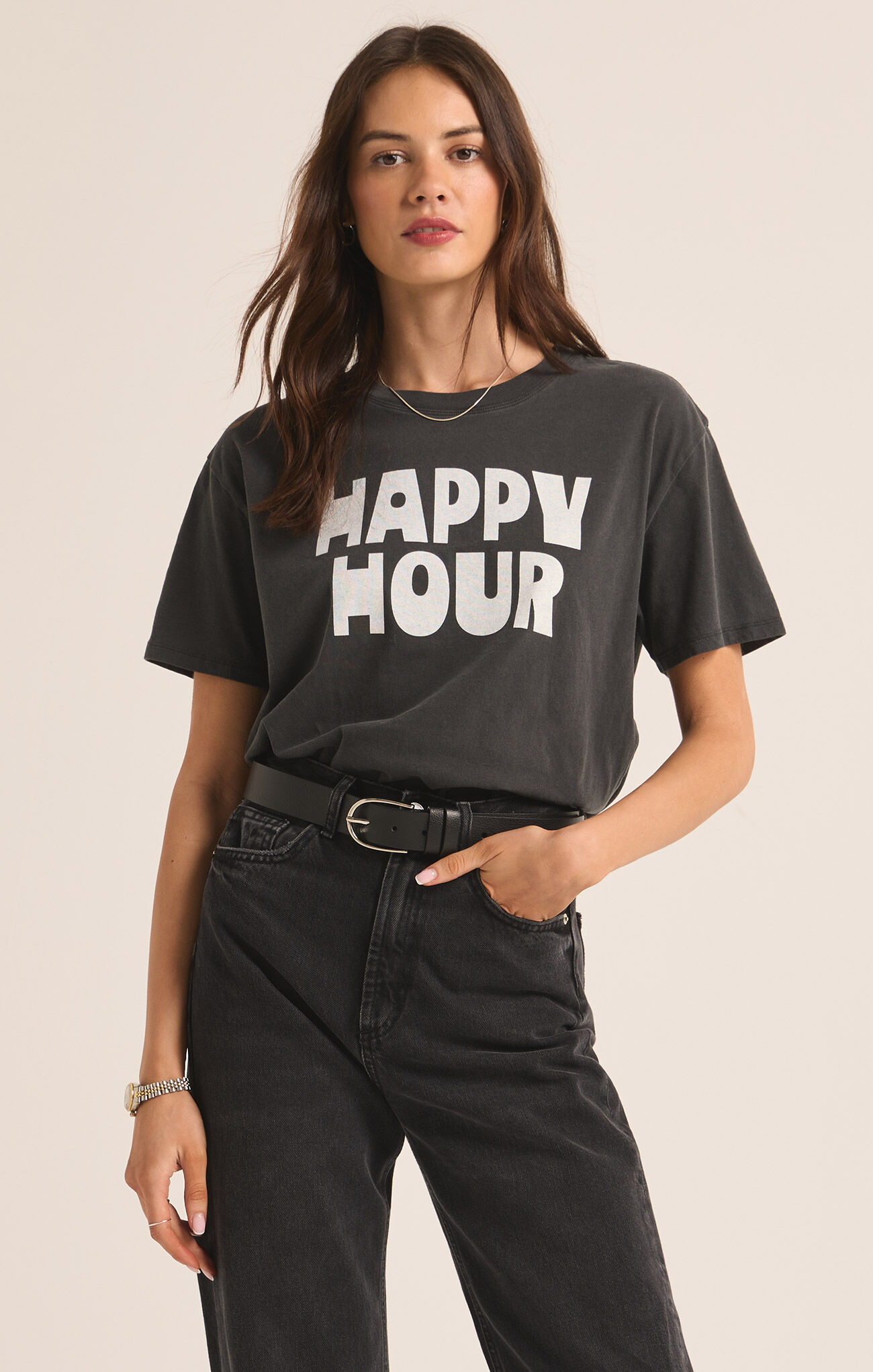 [Z Supply] Happy Hour Boyfriend Tee