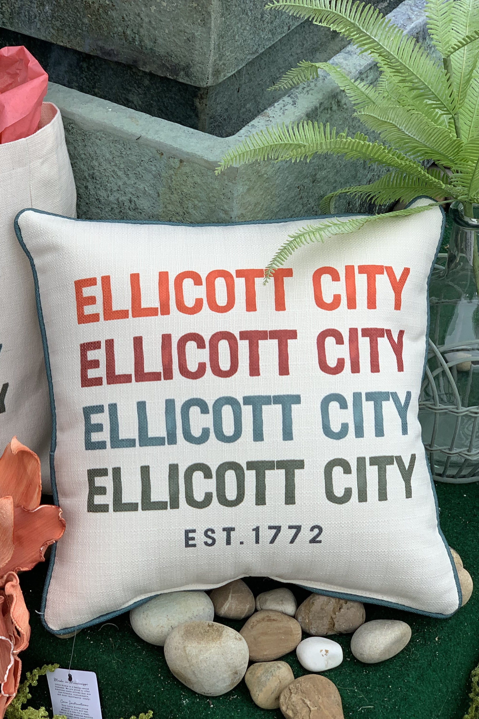 Ellicott City Gradient Pillow