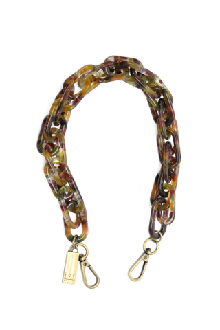 21" Autumnal Lucite Cluster Chain Strap