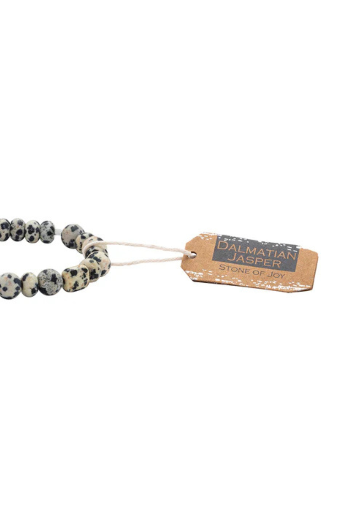 Stacking Stone Bracelet - Dalmatian Jasper