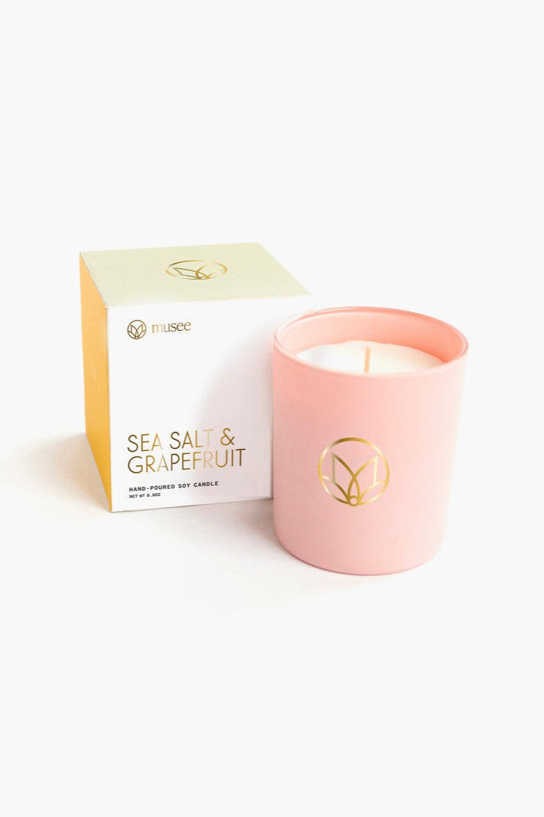 Sea Salt & Grapefruit Soy Candle