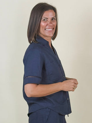 Indie Short Sleeve Blouse