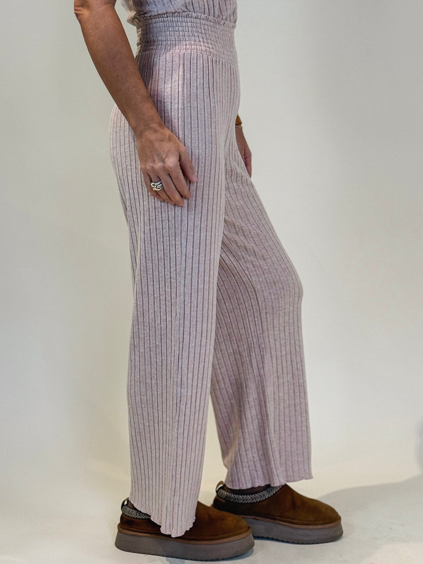 [Z Supply] Dawn Smocked Rib Pants