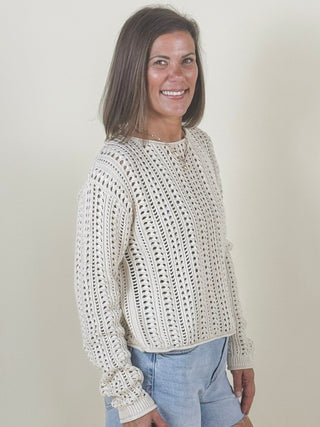 [Z Supply] Upland Crochet Sweater