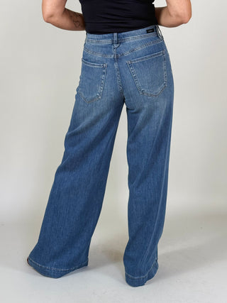 [Liverpool] Kit High Rise Relaxed Wide Leg Jeans, 32" Inseam