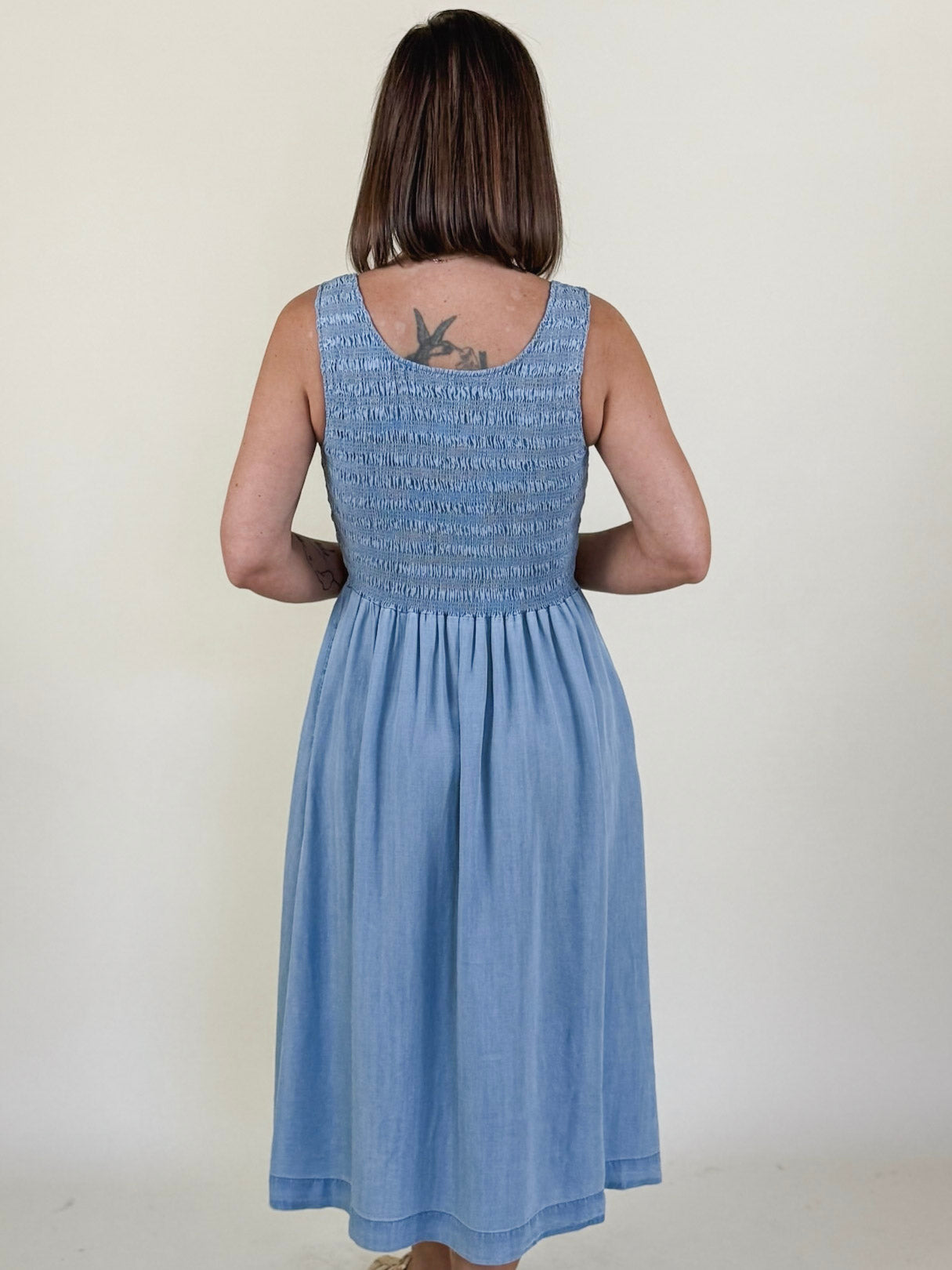 Max Sleeveless Tencel Maxi Dress