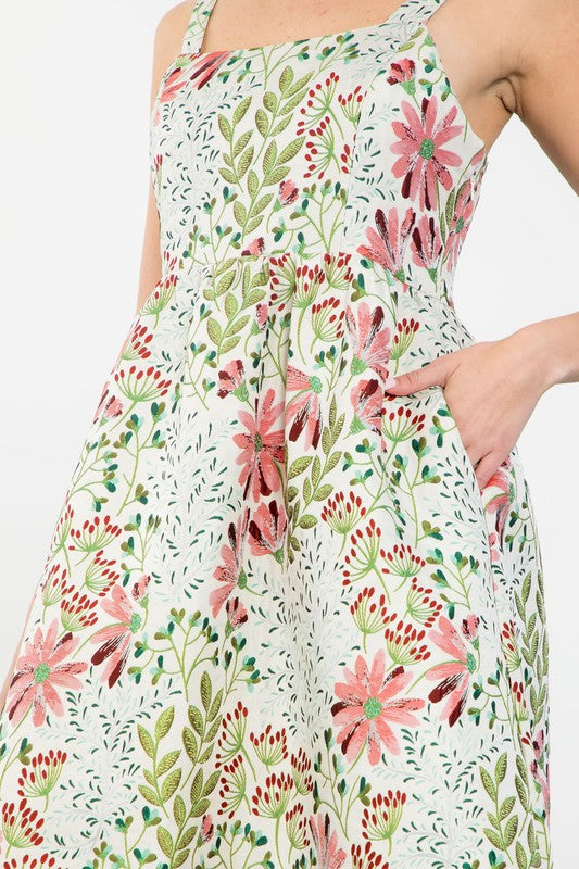 Phoebe Floral Embroidered Dress