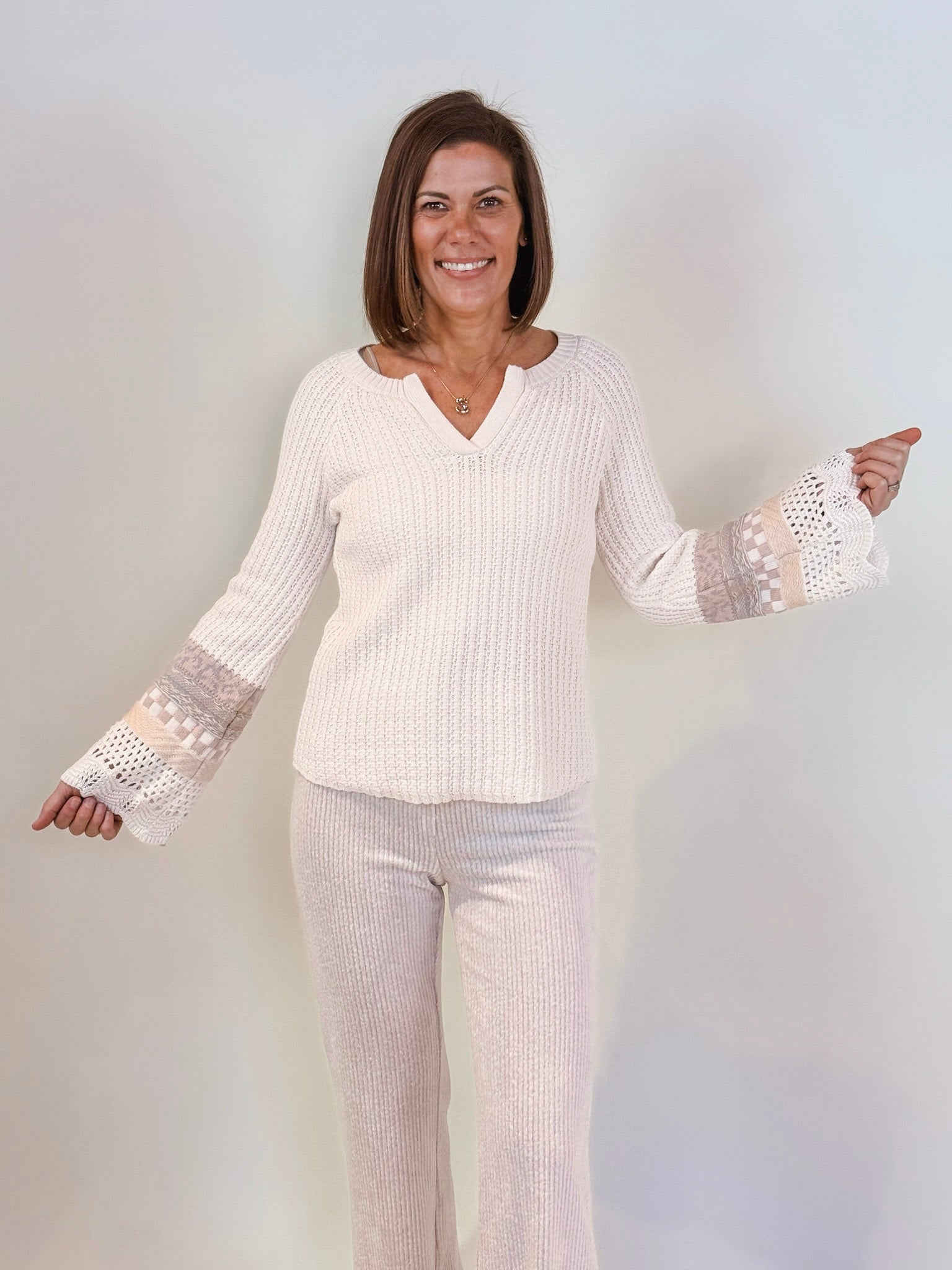 Holly Bell Sleeve Sweater