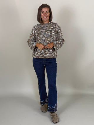 Melody Mock Neck Sweater