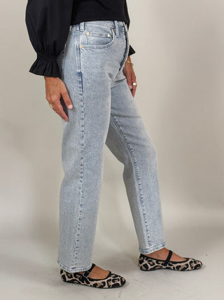 [Liverpool] Maisie High Rise Vintage Straight Jeans, 28" Inseam