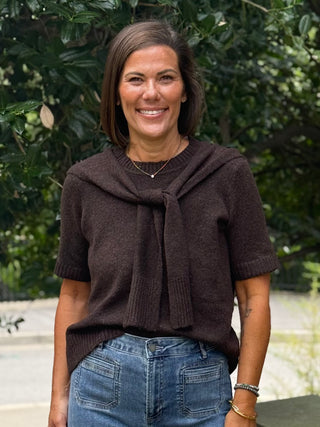 Sasha Short Sleeve Sweater