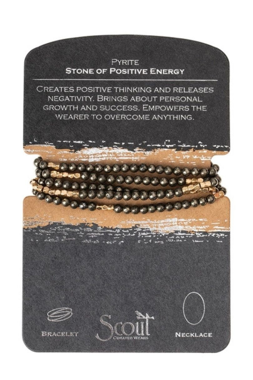 Stone Wrap: Pyrite - Stone of Positive Energy