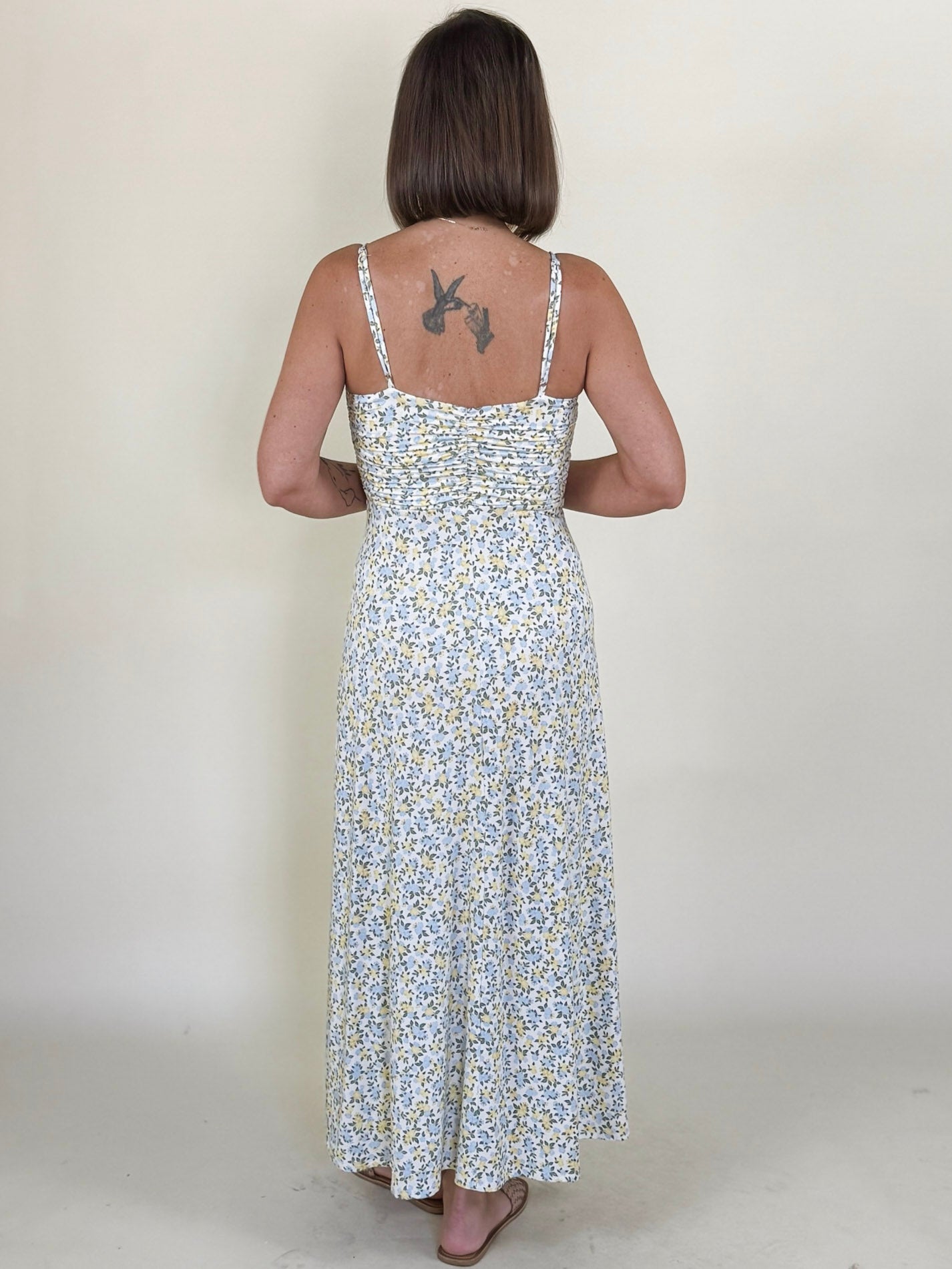 [Z Supply] Faya Idra Ditsy Maxi Dress