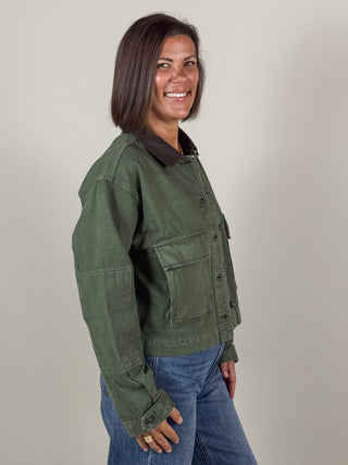 [Z Supply] Rey Cropped Chore Jacket