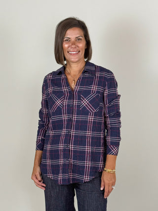Pia Plaid Shirt