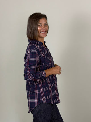 Pia Plaid Shirt