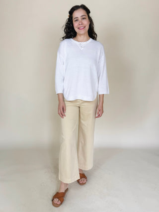 Trisha Patch Pocket Twill Pants