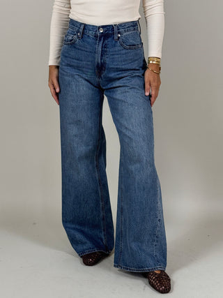 [Z Supply] The Head Turner High Rise Wide Jeans
