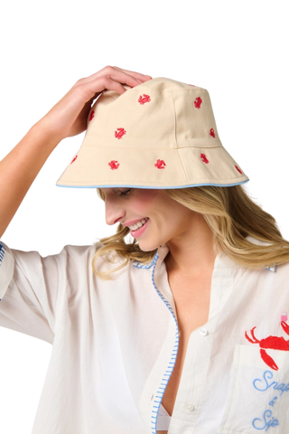 Crab Reversible Bucket Hat