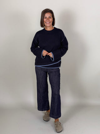 Ash Asymmetrical Hem Sweater