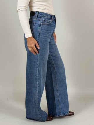 [Z Supply] The Head Turner High Rise Wide Jeans