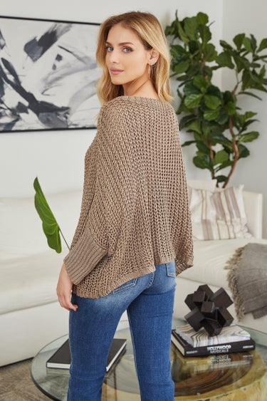 Eliza Boatneck Sweater