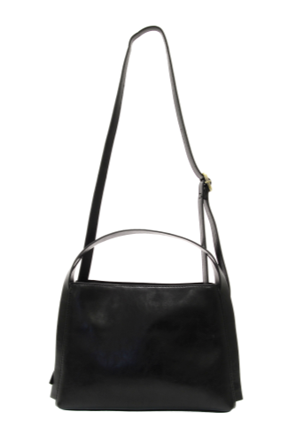 Grace Satchel Crossbody - Black