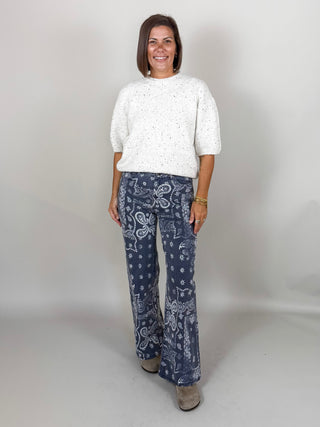 Kya Elbow Sleeve Sweater