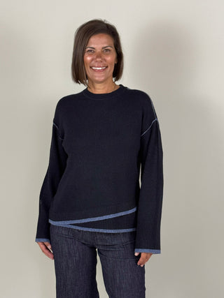 Ash Asymmetrical Hem Sweater