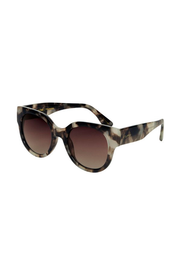 [Z Supply] Lunch Date Sunnies - Marbled Tortoise-Bronze