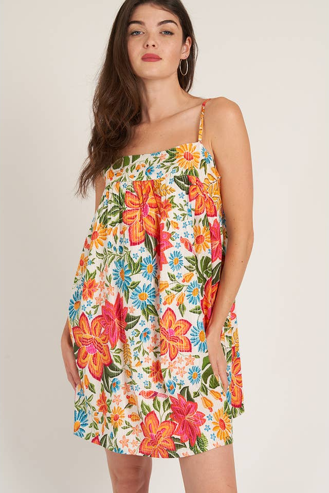 Francesca Floral Mini Dress