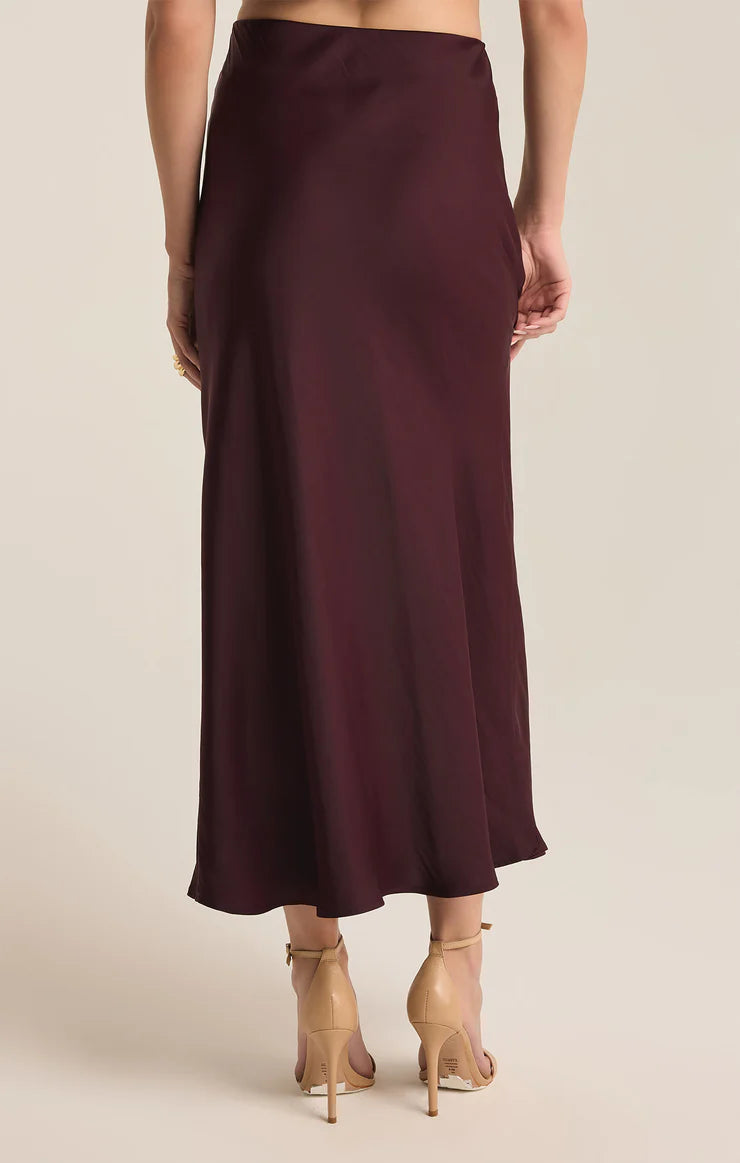 [Z Supply] Europa Poly Sheen Skirt