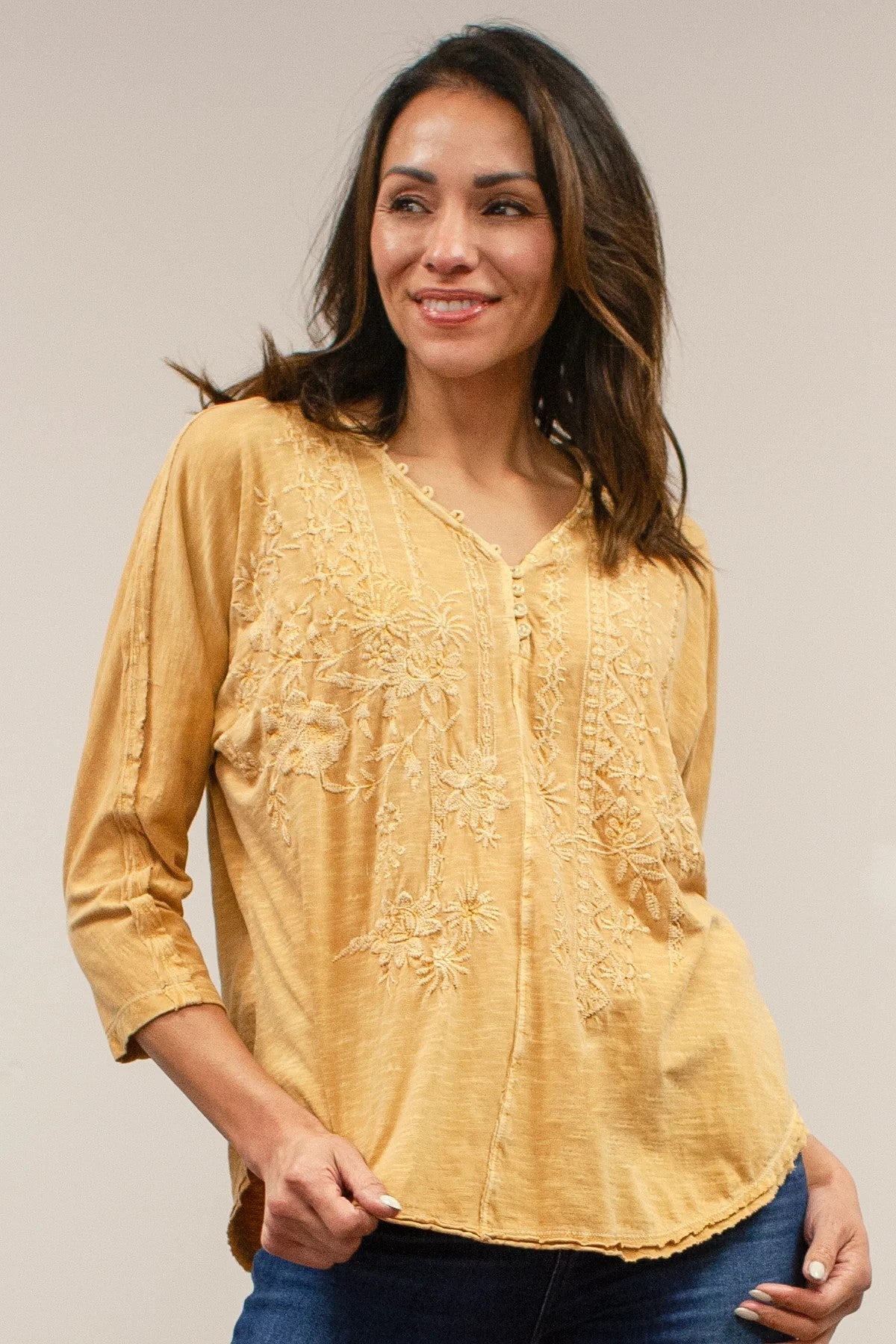 Lanna Embroidered Top