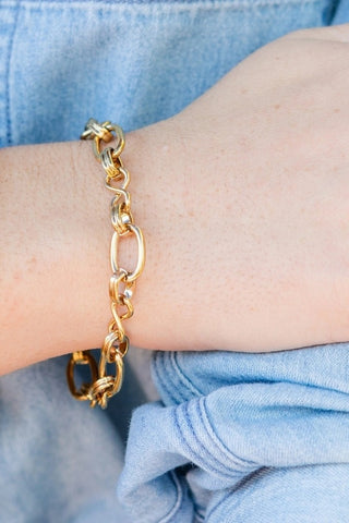 Statement Bracelet - Gold
