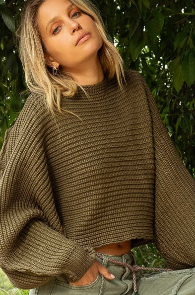 Rachel Dolman Sleeve Sweater