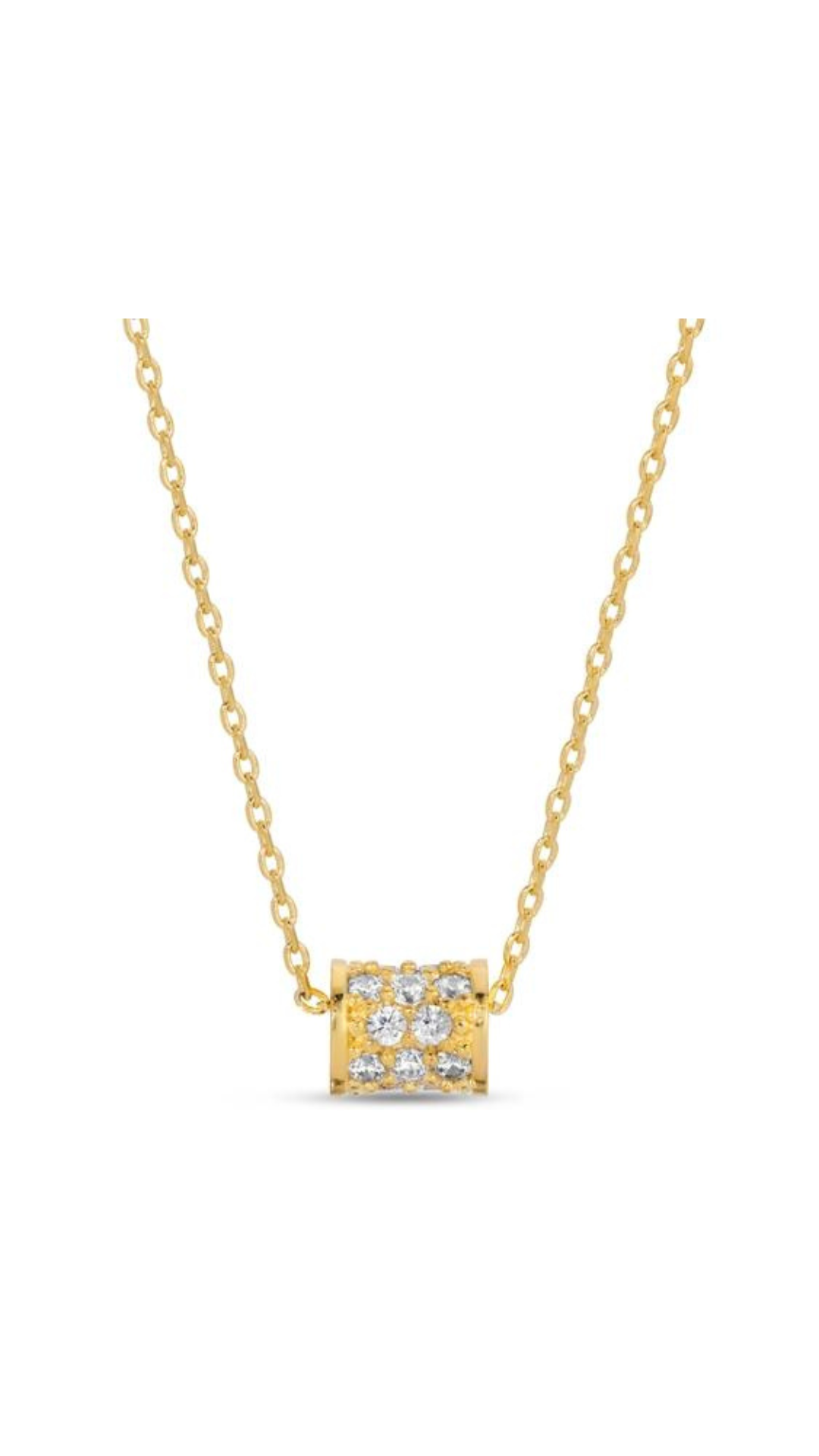 The Perfect Touch of Sparkle Necklace - Gold