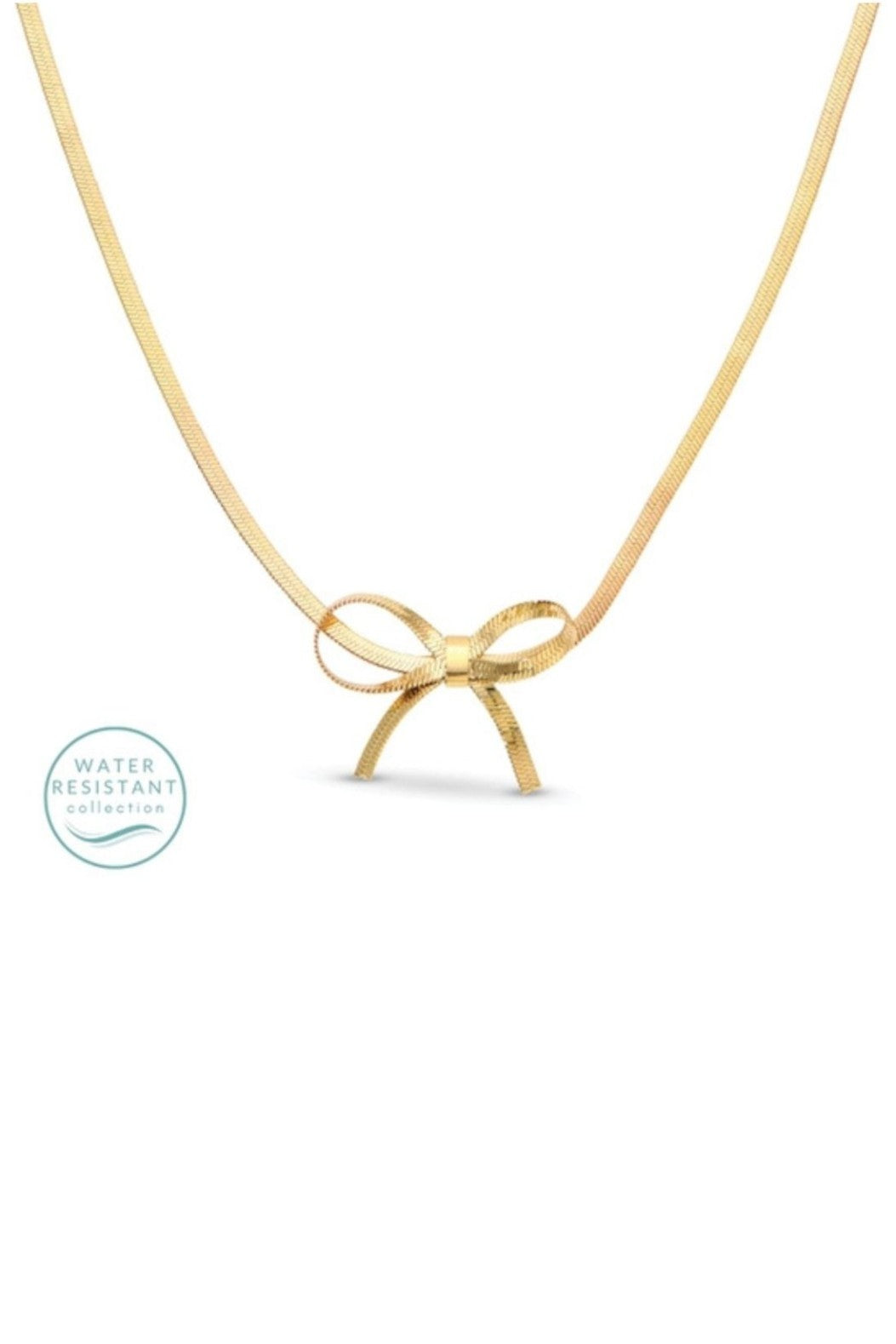 Put A Bow On It! Delicate Bow Necklace
