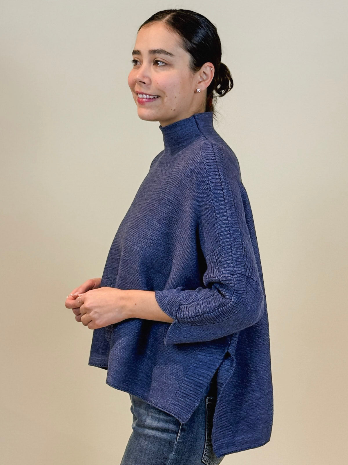 Boho Sweater - Midnight Blue