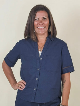 Indie Short Sleeve Blouse