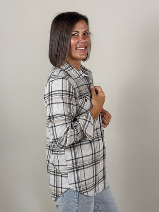 Tia Plaid Button Up