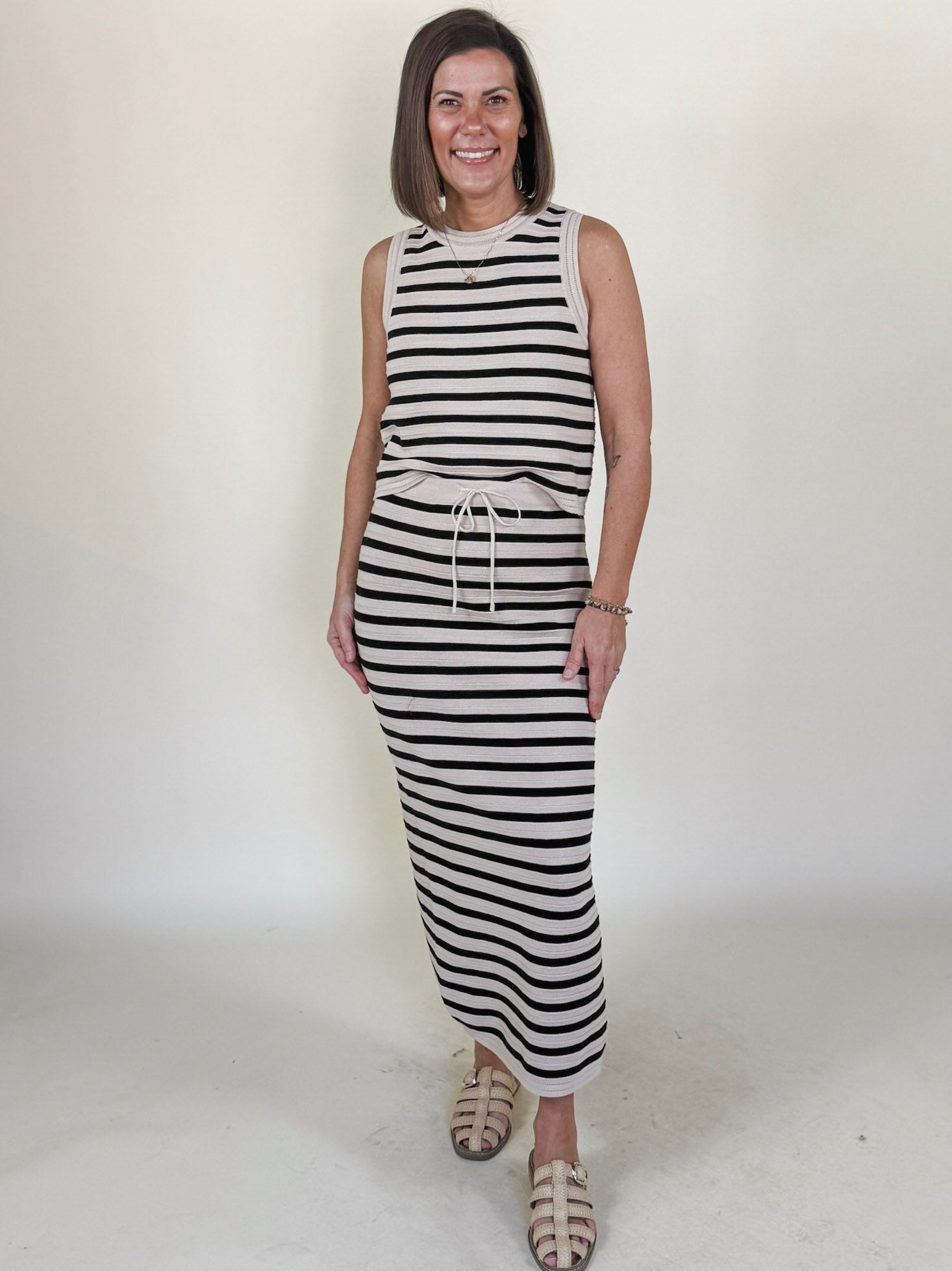 [Z Supply] Emori Striped Skirt