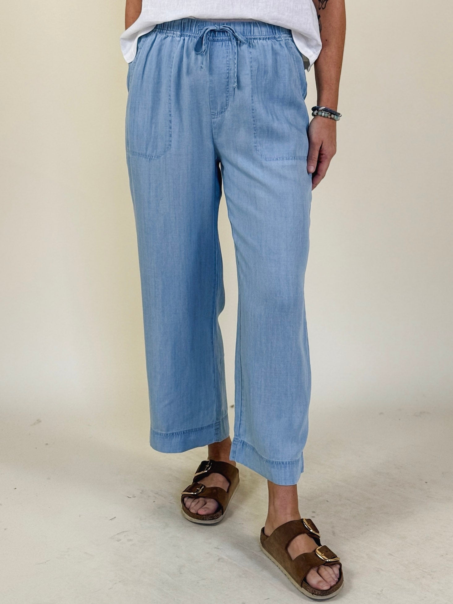 Tania Tencel Wide Leg Pants
