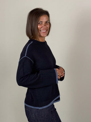 Ash Asymmetrical Hem Sweater